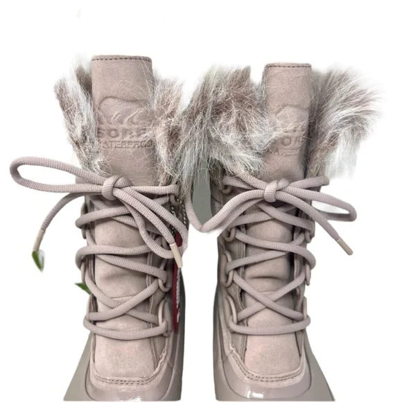 SOREL Joan of Arctic Next Faux Fur Waterproof Boot size 10 - Picture 7 of 13